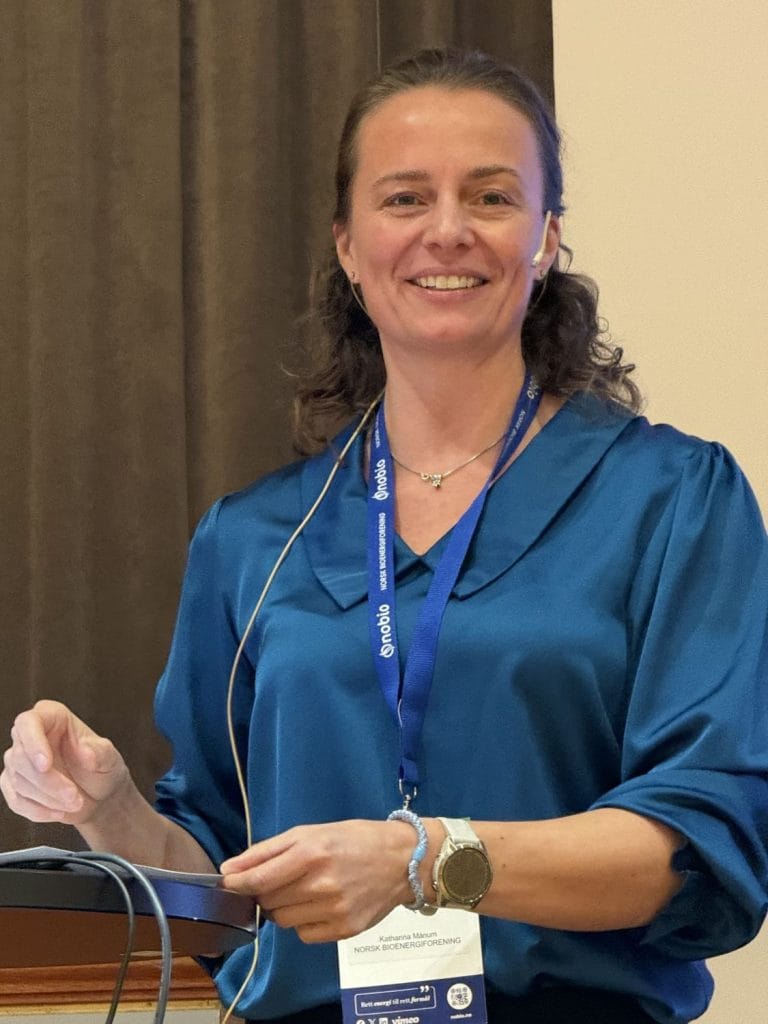 Katharina Månum i Norsk Bioenergiforening