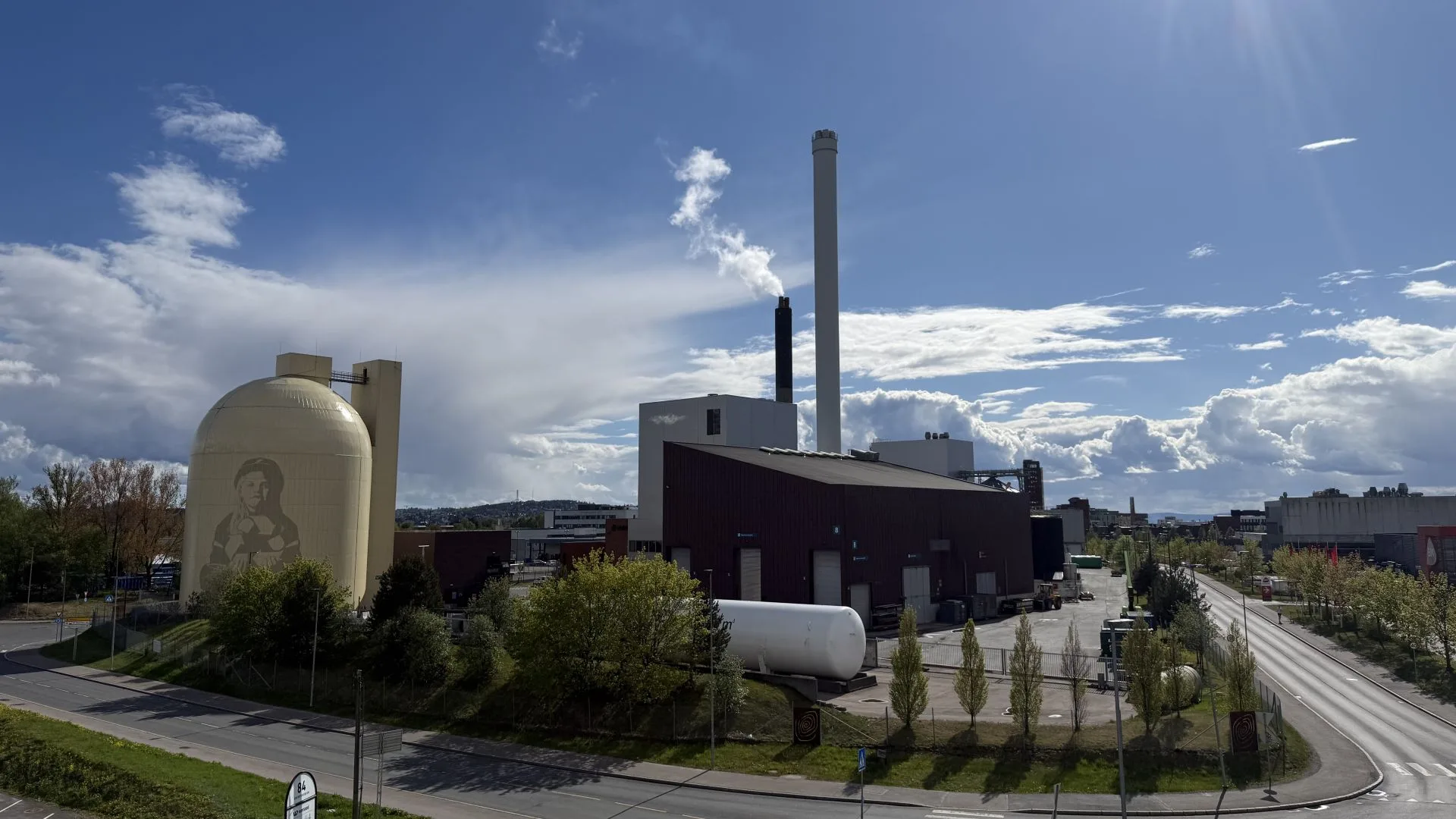 Hafslund Celsio sitt anlegg på Haraldrud i Oslo