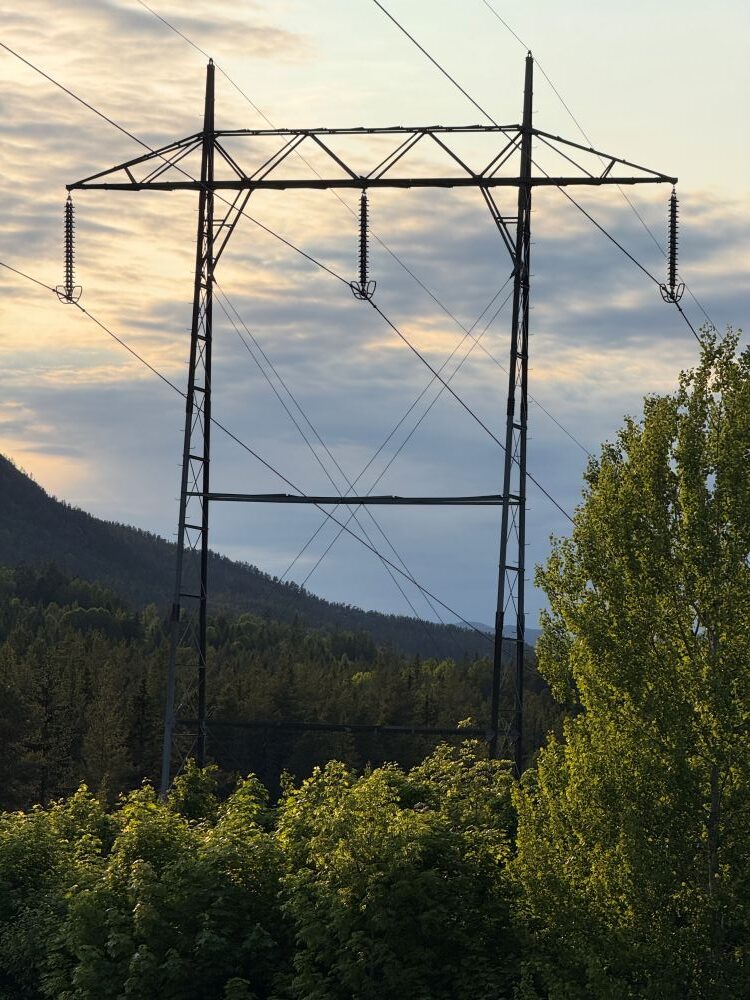 Kraftlinje Bø i Telemark