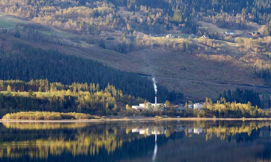 Hordaland Bioenergi sitt anlegg på Voss