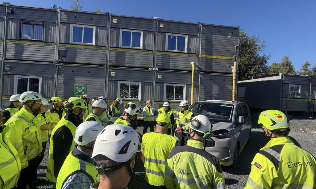 Deltakere på Norsk Bioenergiforening driftsseminar hos Arbion Industrier