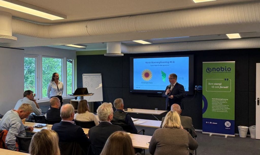 Norsk Bioenergiforening årsmøte og 40 årsjubileum 2025 hos Det Kongelige Selskap for Norges Vel