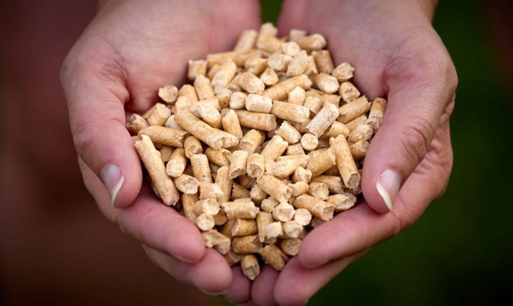 Trepellets fra Solør Bioenergi.